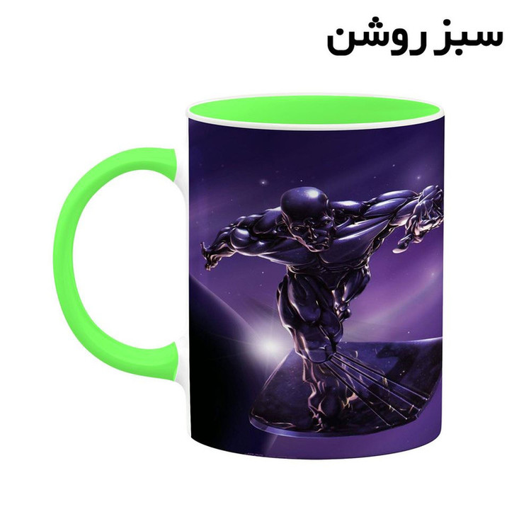 فاکس شاپ ماگ کاکتی مدل Silver Surfer کد mgh39875