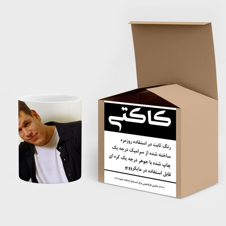 فاکس شاپ ماگ کاکتی طرح مت دمون Matt Damon مدل mgh26858