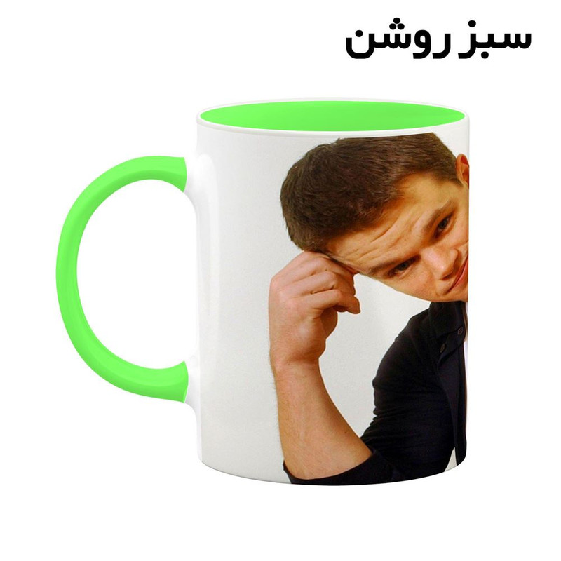 فاکس شاپ ماگ کاکتی طرح مت دمون Matt Damon مدل mgh26858