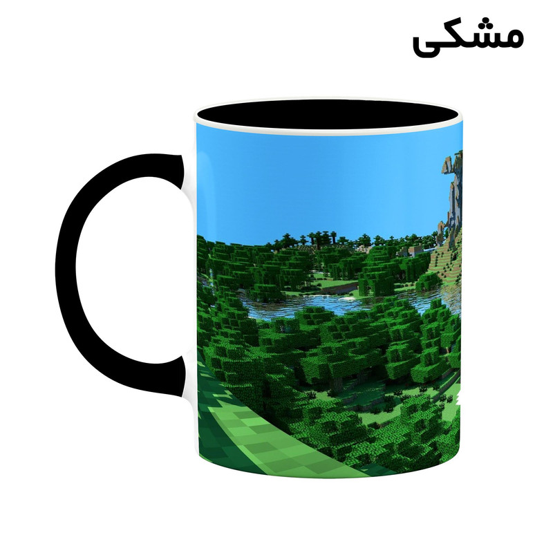 فاکس شاپ ماگ کاکتی طرح ماینکرافت minecraft مدل mgh41580