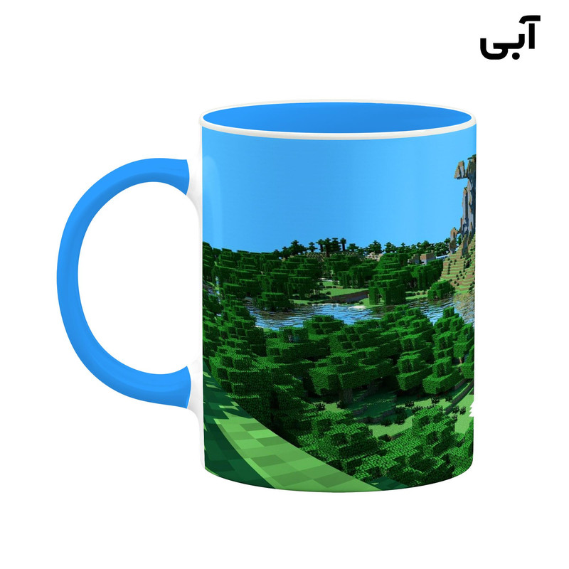 فاکس شاپ ماگ کاکتی طرح ماینکرافت minecraft مدل mgh41580