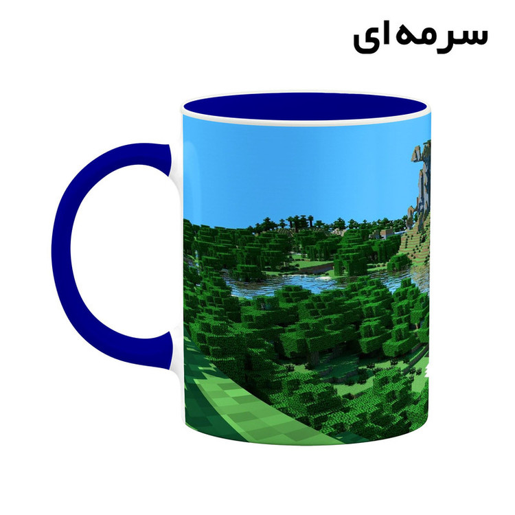 فاکس شاپ ماگ کاکتی طرح ماینکرافت minecraft مدل mgh41580