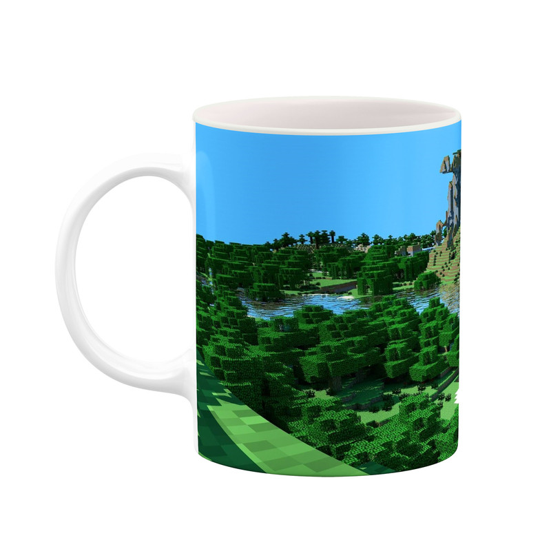 فاکس شاپ ماگ کاکتی طرح ماینکرافت minecraft مدل mgh41580