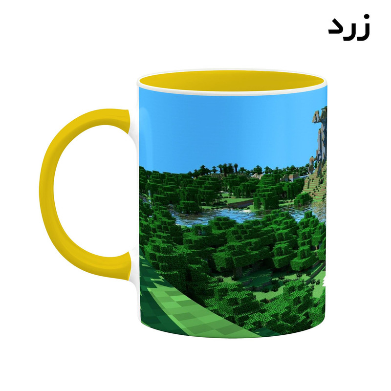 فاکس شاپ ماگ کاکتی طرح ماینکرافت minecraft مدل mgh41580