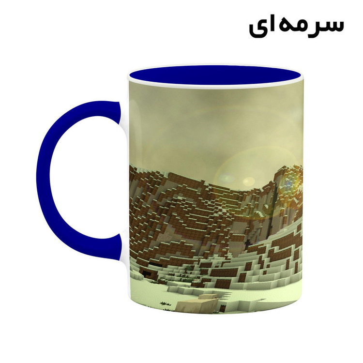 فاکس شاپ ماگ کاکتی طرح ماینکرافت minecraft مدل mgh41101