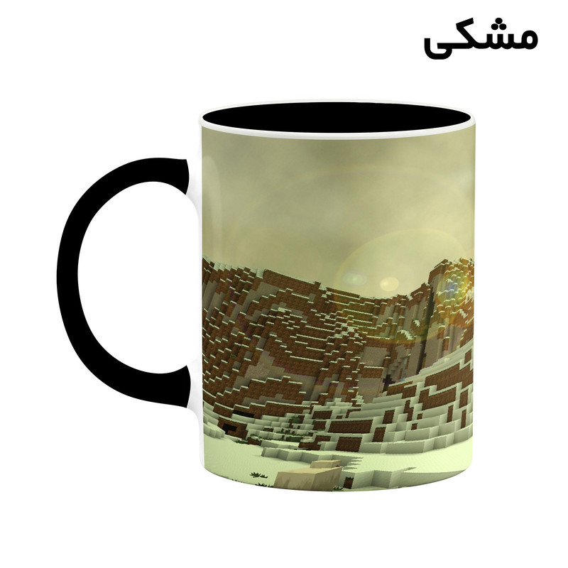فاکس شاپ ماگ کاکتی طرح ماینکرافت minecraft مدل mgh41101