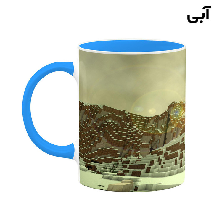 فاکس شاپ ماگ کاکتی طرح ماینکرافت minecraft مدل mgh41101