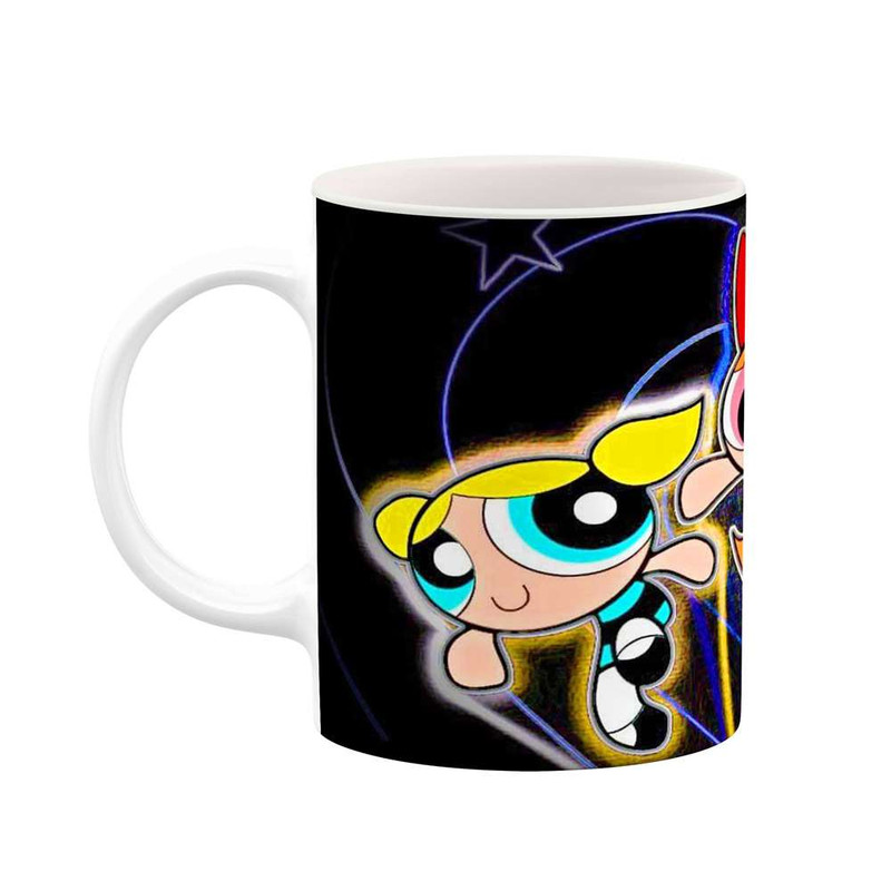 فاکس شاپ ماگ کاکتی مدل کارتون The Powerpuff Girls کد mgh23457