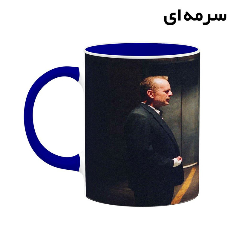 فاکس شاپ ماگ کاکتی طرح بروس ویلیس Bruce Willis مدل mgh25379