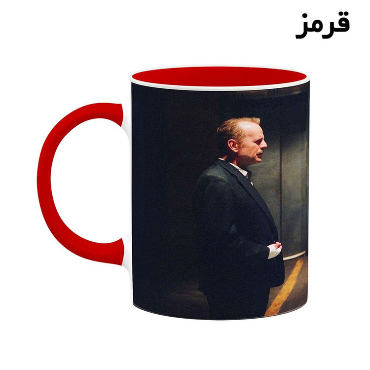 فاکس شاپ ماگ کاکتی طرح بروس ویلیس Bruce Willis مدل mgh25379