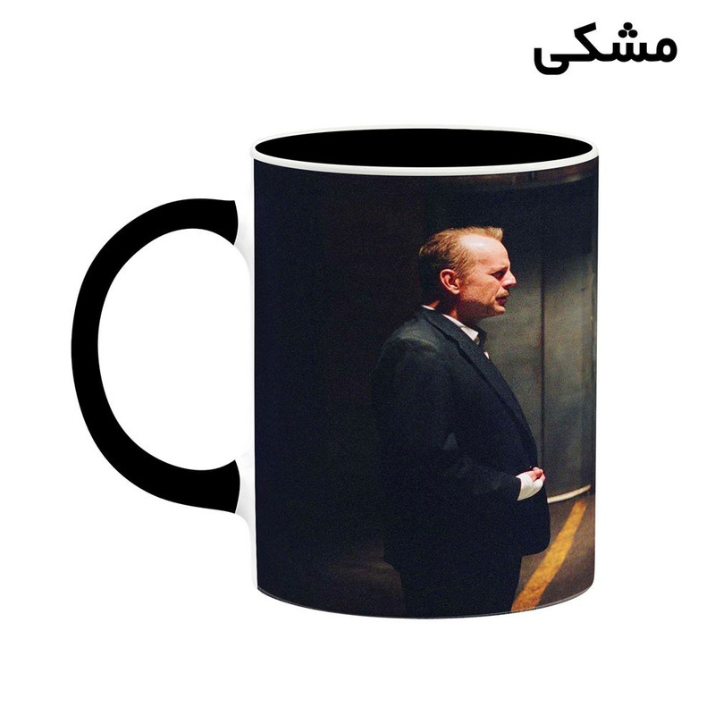 فاکس شاپ ماگ کاکتی طرح بروس ویلیس Bruce Willis مدل mgh25379