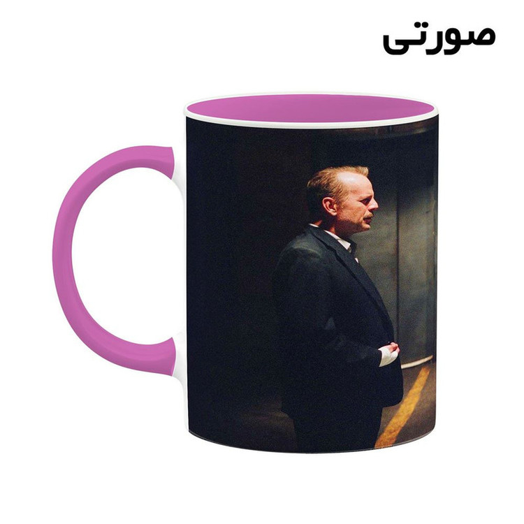 فاکس شاپ ماگ کاکتی طرح بروس ویلیس Bruce Willis مدل mgh25379