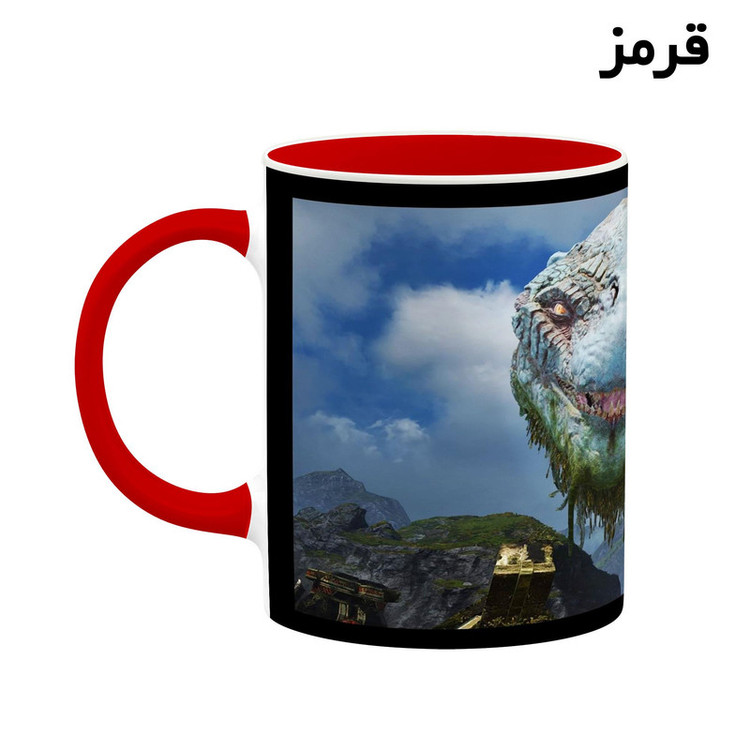 فاکس شاپ ماگ کاکتی طرح گاد آف وار God Of War مدل mgh40613