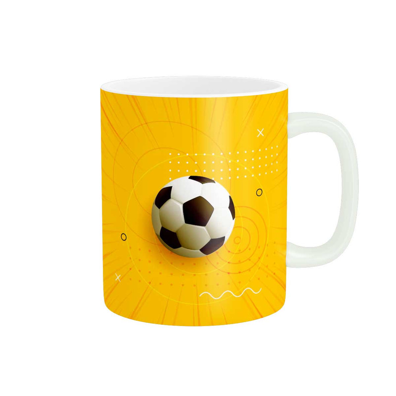 فاکس شاپ ماگ پادآفرین طرح فوتبال کد 2946