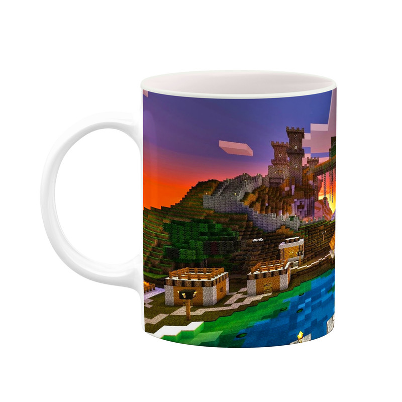 فاکس شاپ ماگ کاکتی طرح ماینکرافت minecraft مدل mgh41131