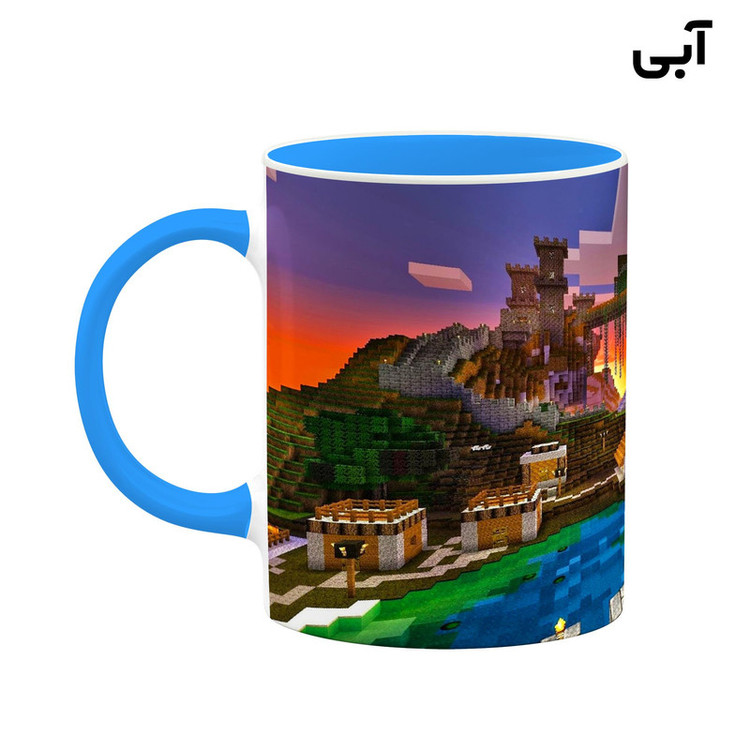 فاکس شاپ ماگ کاکتی طرح ماینکرافت minecraft مدل mgh41131