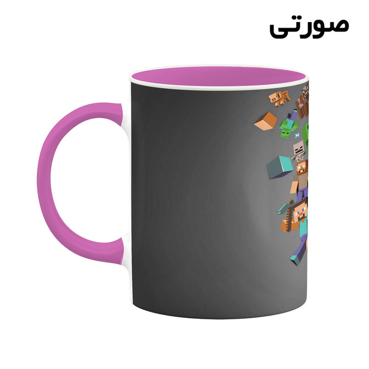 فاکس شاپ ماگ کاکتی طرح ماینکرافت minecraft مدل mgh41402