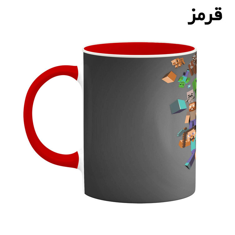 فاکس شاپ ماگ کاکتی طرح ماینکرافت minecraft مدل mgh41402