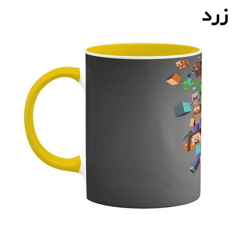 فاکس شاپ ماگ کاکتی طرح ماینکرافت minecraft مدل mgh41402
