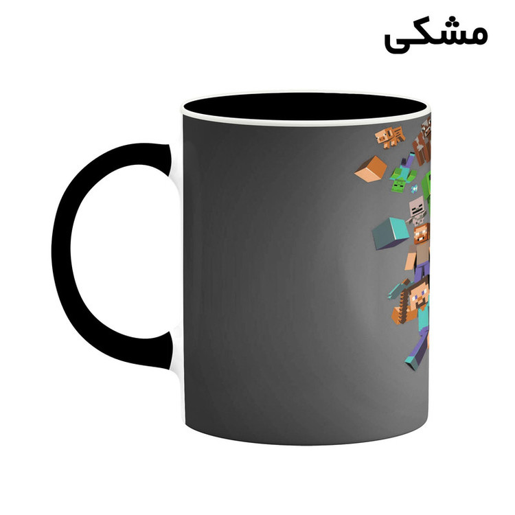 فاکس شاپ ماگ کاکتی طرح ماینکرافت minecraft مدل mgh41402