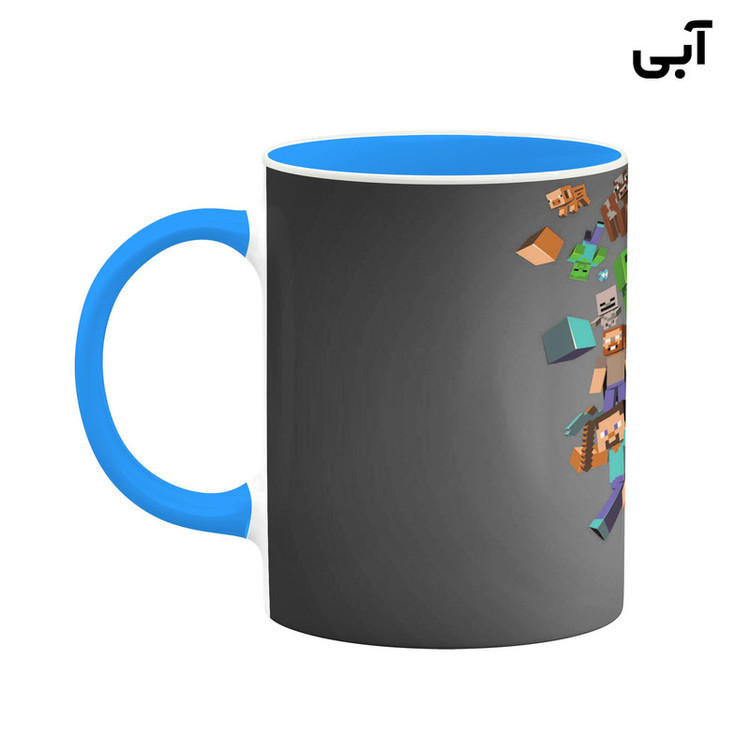 فاکس شاپ ماگ کاکتی طرح ماینکرافت minecraft مدل mgh41402