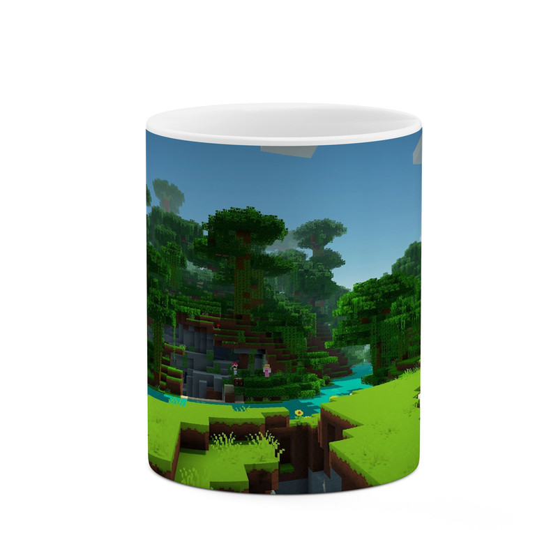 فاکس شاپ ماگ کاکتی طرح ماینکرافت minecraft مدل mgh41120
