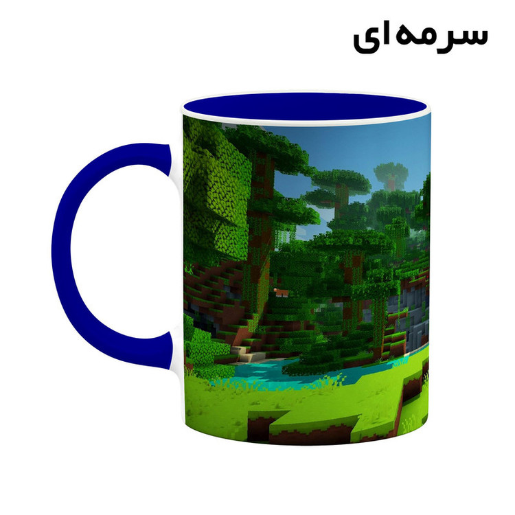 فاکس شاپ ماگ کاکتی طرح ماینکرافت minecraft مدل mgh41120