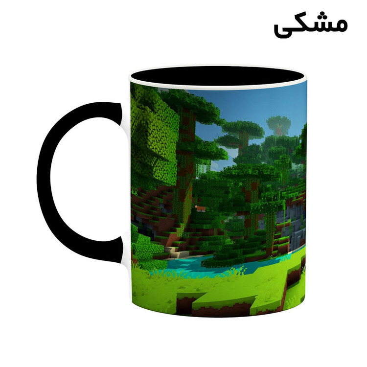 فاکس شاپ ماگ کاکتی طرح ماینکرافت minecraft مدل mgh41120