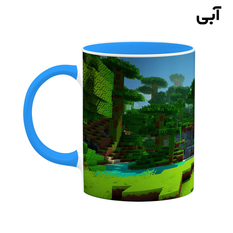 فاکس شاپ ماگ کاکتی طرح ماینکرافت minecraft مدل mgh41120