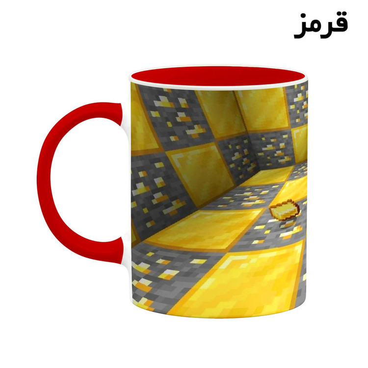 فاکس شاپ ماگ کاکتی طرح ماینکرافت minecraft مدل mgh41179