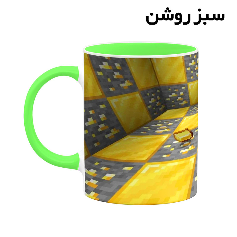 فاکس شاپ ماگ کاکتی طرح ماینکرافت minecraft مدل mgh41179