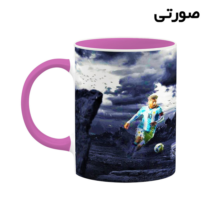 فاکس شاپ ماگ کاکتی طرح Leo Messi لئو مسی مدل mgh42293