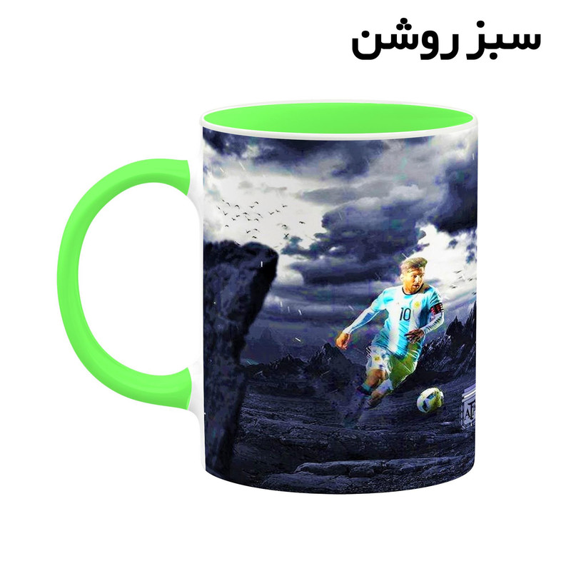 فاکس شاپ ماگ کاکتی طرح Leo Messi لئو مسی مدل mgh42293