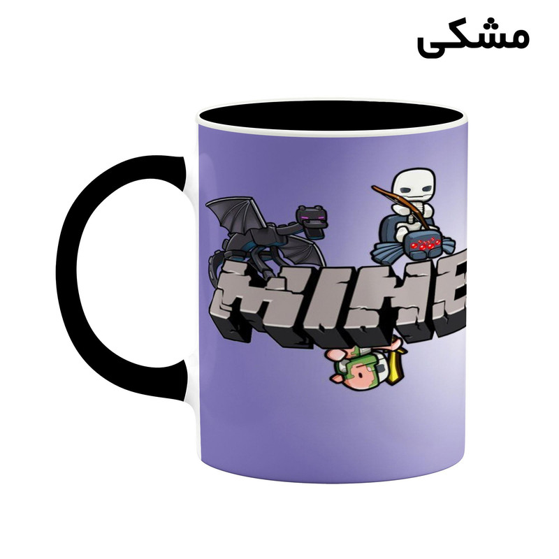 فاکس شاپ ماگ کاکتی طرح ماینکرافت minecraft مدل mgh41523