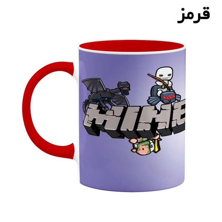 فاکس شاپ ماگ کاکتی طرح ماینکرافت minecraft مدل mgh41523