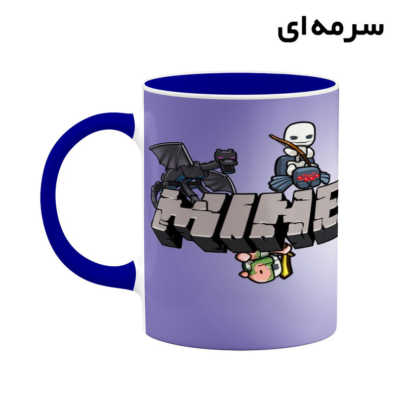 فاکس شاپ ماگ کاکتی طرح ماینکرافت minecraft مدل mgh41523