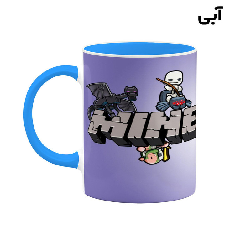 فاکس شاپ ماگ کاکتی طرح ماینکرافت minecraft مدل mgh41523