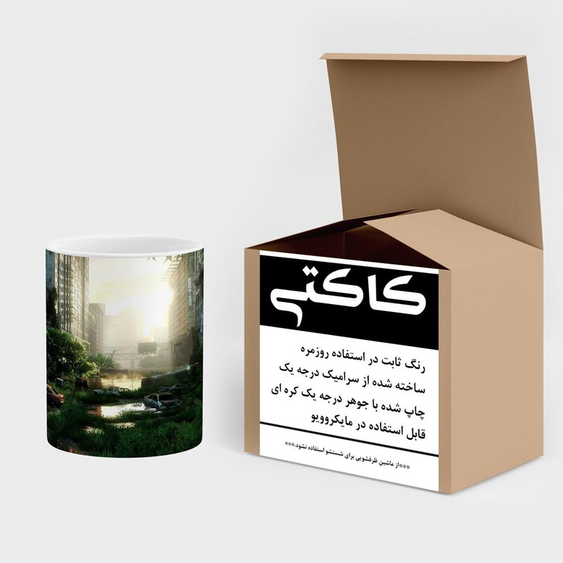 فاکس شاپ ماگ کاکتی مدل بازی The Last Of Us کد mgh30828