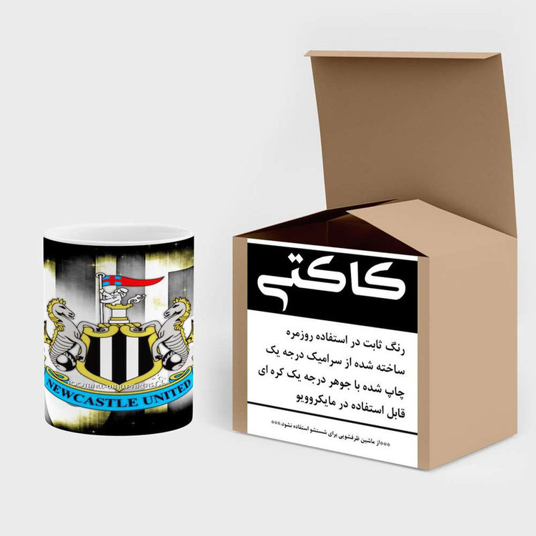 فاکس شاپ ماگ کاکتی مدل تیم Newcastle کد mgh19691