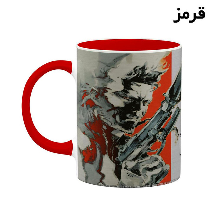 فاکس شاپ ماگ کاکتی مدل بازی Metal Gear Solid 2 Sons Of Liberty کد mgh29427