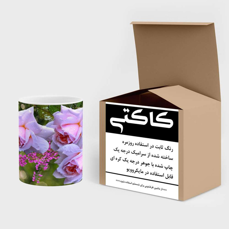 فاکس شاپ ماگ کاکتی مدل گل کد mgh14431