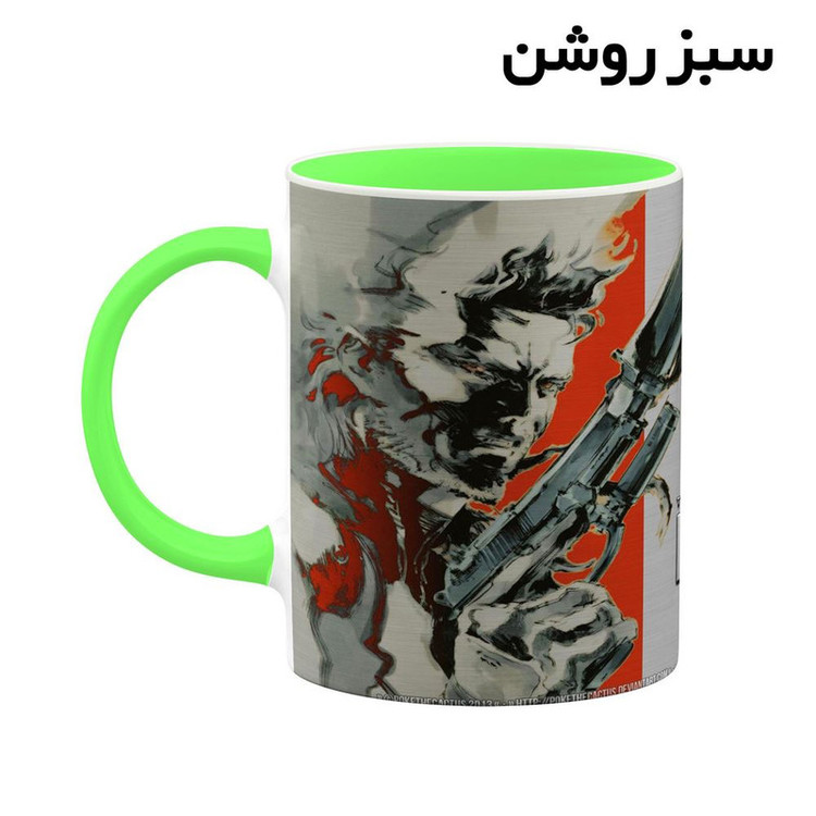 فاکس شاپ ماگ کاکتی مدل بازی Metal Gear Solid 2 Sons Of Liberty کد mgh29427
