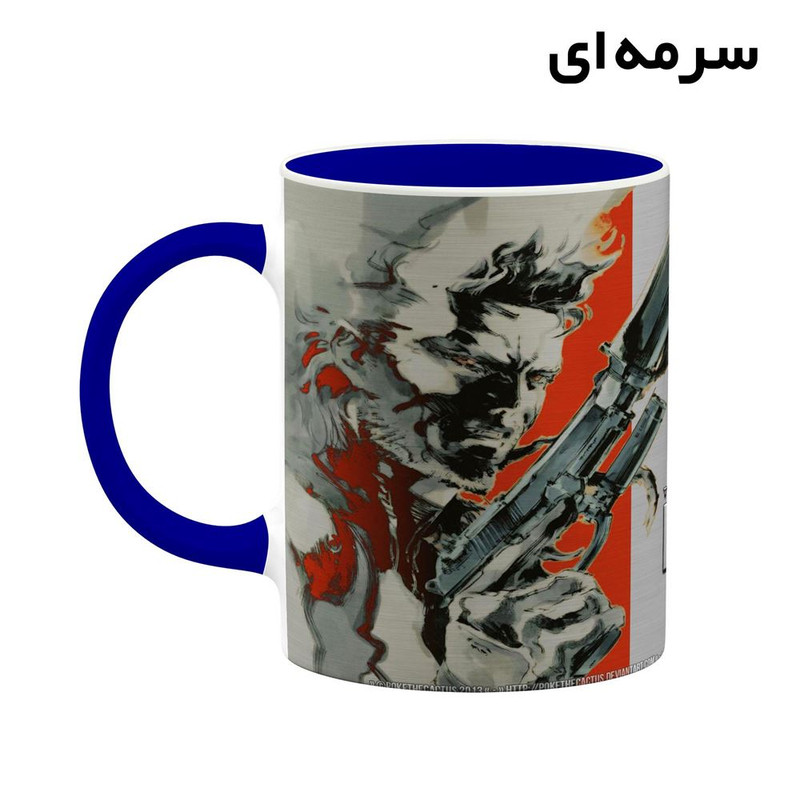 فاکس شاپ ماگ کاکتی مدل بازی Metal Gear Solid 2 Sons Of Liberty کد mgh29427