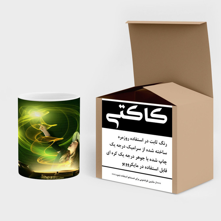 فاکس شاپ ماگ کاکتی مدل بچه جادوگر کد mgh17960