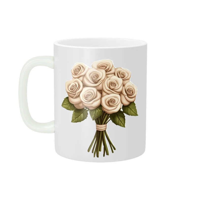 فاکس شاپ ماگ پاد آفرین طرح گل کد 2417