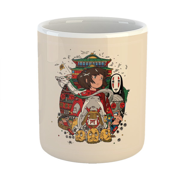فاکس شاپ ماگ مدل spirited away طرح شهر اشباح