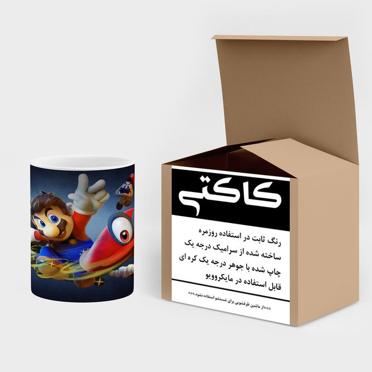 فاکس شاپ ماگ کاکتی مدل بازی سوپر ماریو Super Mario Odyssey کد mgh30617