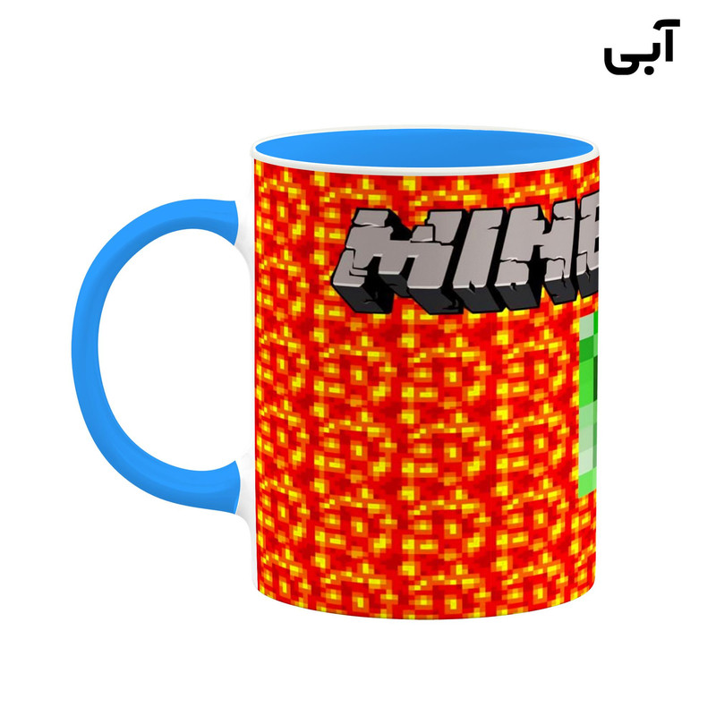 فاکس شاپ ماگ کاکتی طرح ماینکرافت minecraft مدل mgh41208
