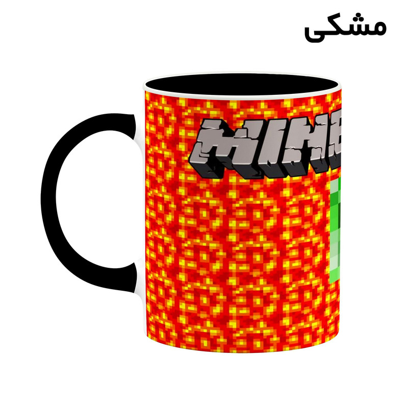 فاکس شاپ ماگ کاکتی طرح ماینکرافت minecraft مدل mgh41208