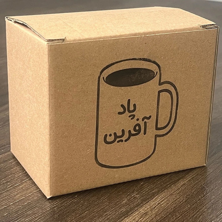 فاکس شاپ ماگ پاد آفرین طرح کارتونی بامزه کد 5058